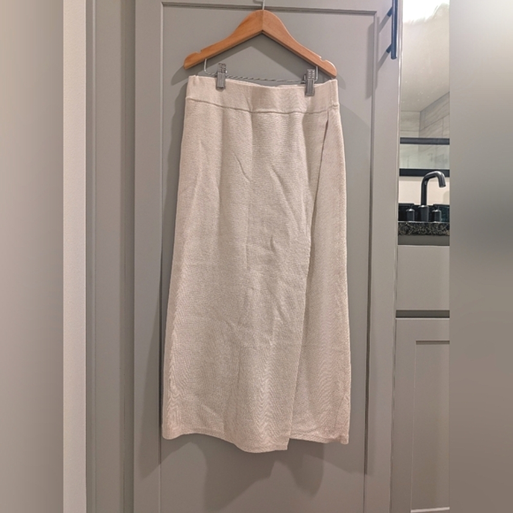 Midi seater skirt, Banana Republic